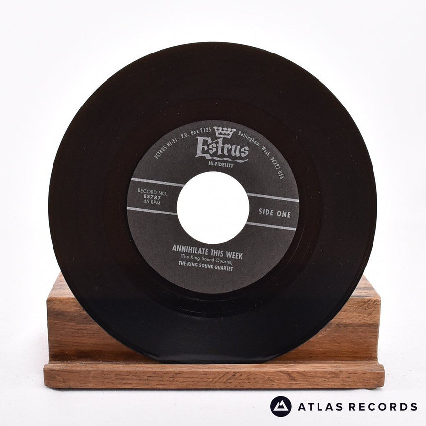 King Sound Quartet - Annihilate This Week - Us 7" Vinyl Record - VG+/VG+