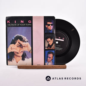 King The Taste Of Your Tears 7" Vinyl Record - Front Cover & Record