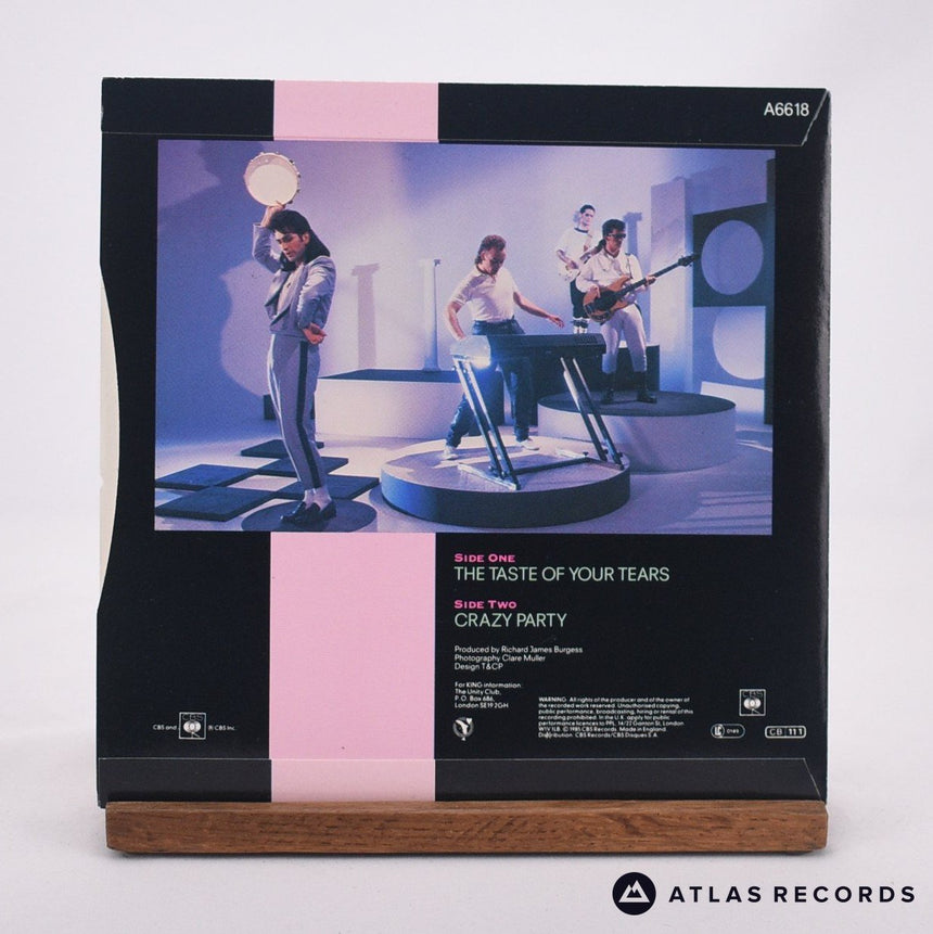 King - The Taste Of Your Tears - 7" Vinyl Record - EX/EX