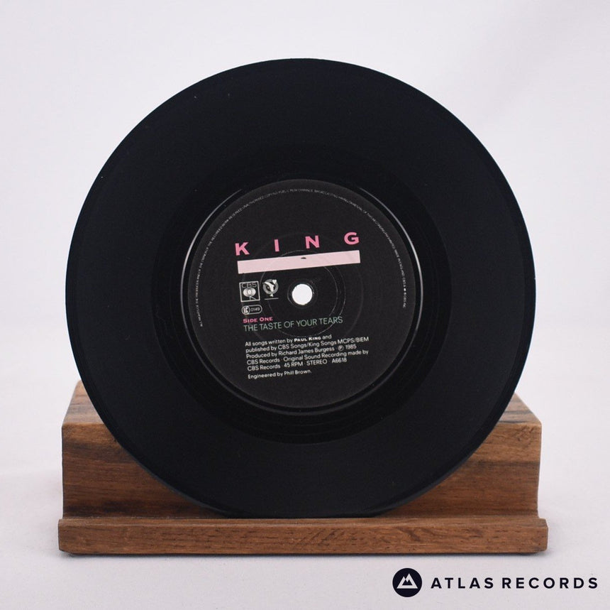 King - The Taste Of Your Tears - 7" Vinyl Record - EX/EX