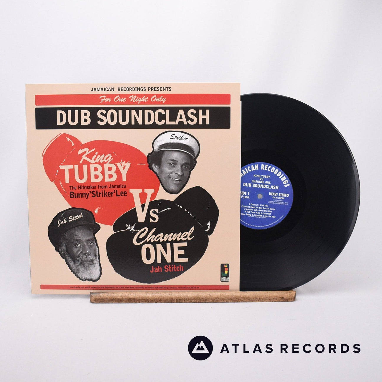 King Tubby Dub Soundclash LP Vinyl Record - Front Cover & Record