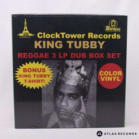 King Tubby Reggae 3 LP Dub Box Set Box Set 3 x LP Vinyl Record - Front Cover & Record