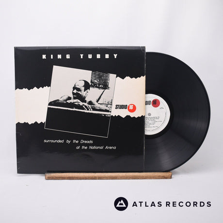 King Tubby Surrounded By The Dreads At The National Arena LP Vinyl Record - Front Cover & Record