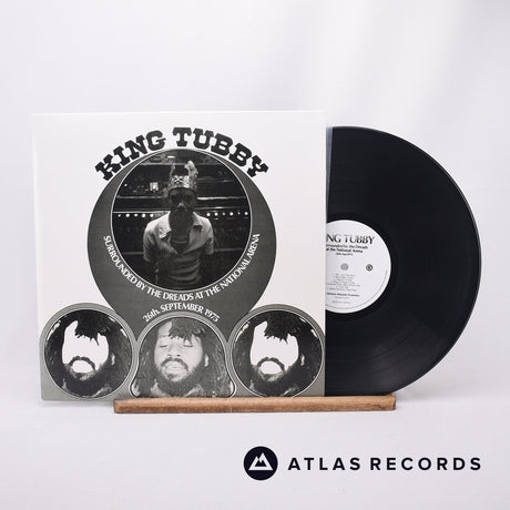 King Tubby Surrounded By The Dreads At The National Arena 26th. September 1975 LP Vinyl Record - Front Cover & Record