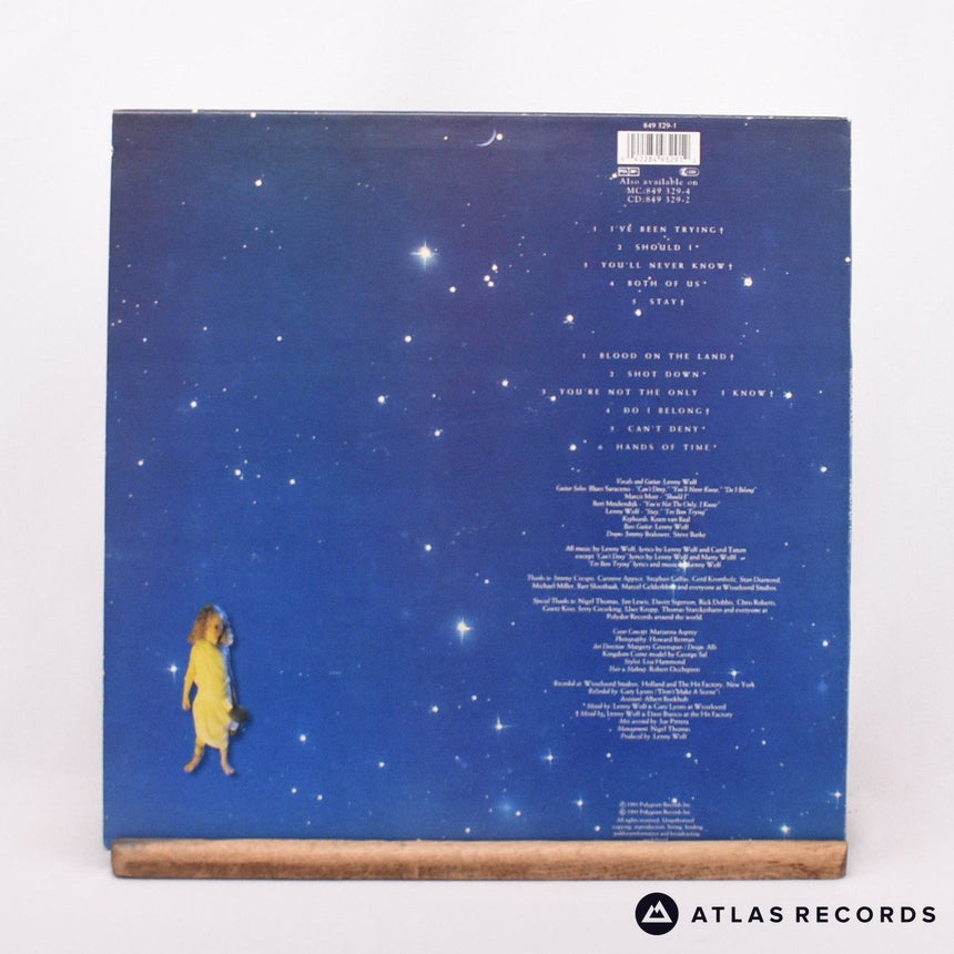Kingdom Come - Hands Of Time - A-1 B-2 LP Vinyl Record - EX/EX