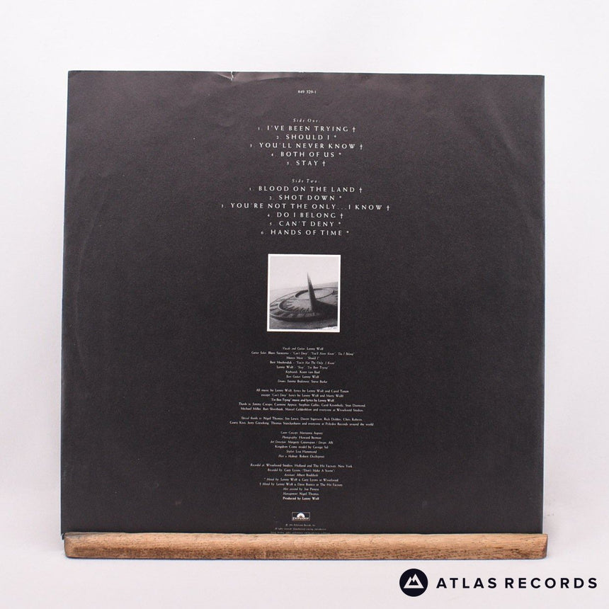 Kingdom Come - Hands Of Time - A-1 B-2 LP Vinyl Record - EX/EX