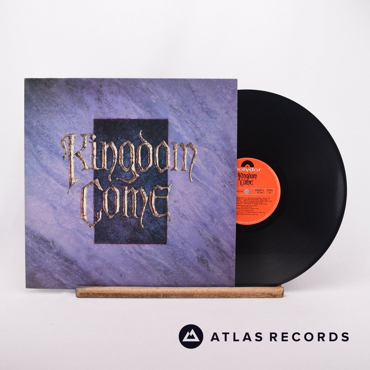 Kingdom Come Kingdom Come LP Vinyl Record - Front Cover & Record