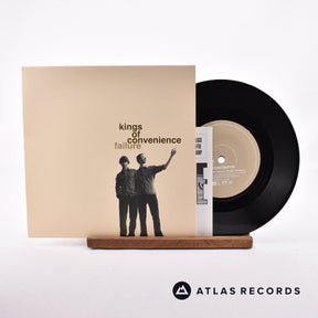 Kings Of Convenience Failure 7" Vinyl Record - Front Cover & Record