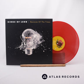 Kings Of Leon Because Of The Times LP Vinyl Record - Front Cover & Record