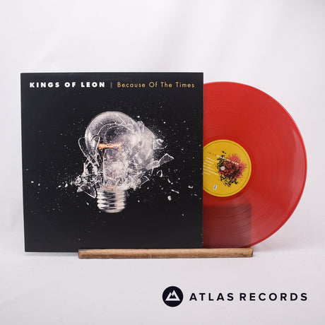 Kings Of Leon Because Of The Times LP Vinyl Record - Front Cover & Record