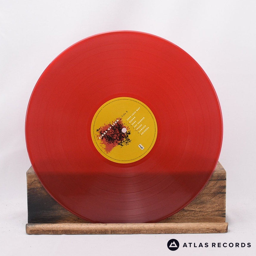 Kings Of Leon - Because Of The Times - Red A B LP Vinyl Record - EX/NM