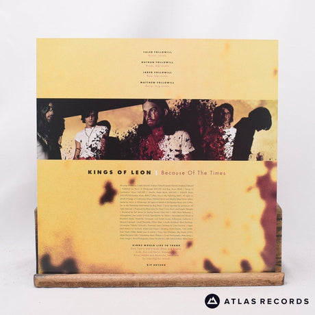 Kings Of Leon - Because Of The Times - Red A B LP Vinyl Record - EX/NM