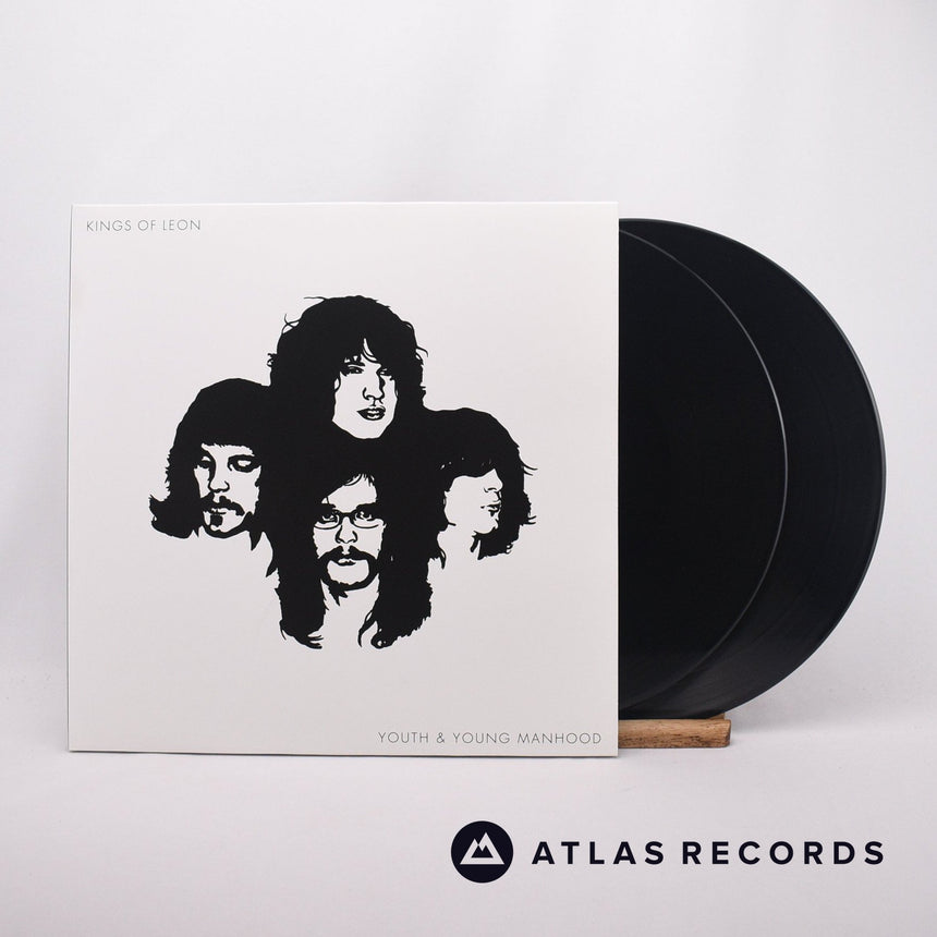 Kings Of Leon Youth & Young Manhood 2 x LP Vinyl Record - Front Cover & Record
