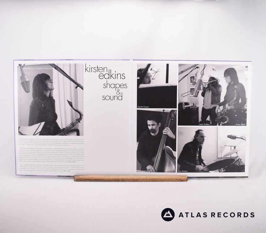 Kirsten Edkins - Shapes & Sound - 180G Gatefold -A -B LP Vinyl Record - NM/NM