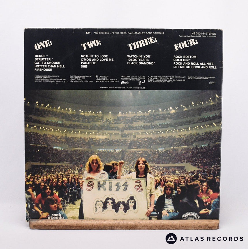Kiss - Alive! - Reissue Gatefold A B C D 2 x LP Vinyl Record - VG+/EX