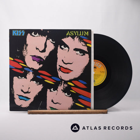 Kiss Asylum LP Vinyl Record - Front Cover & Record