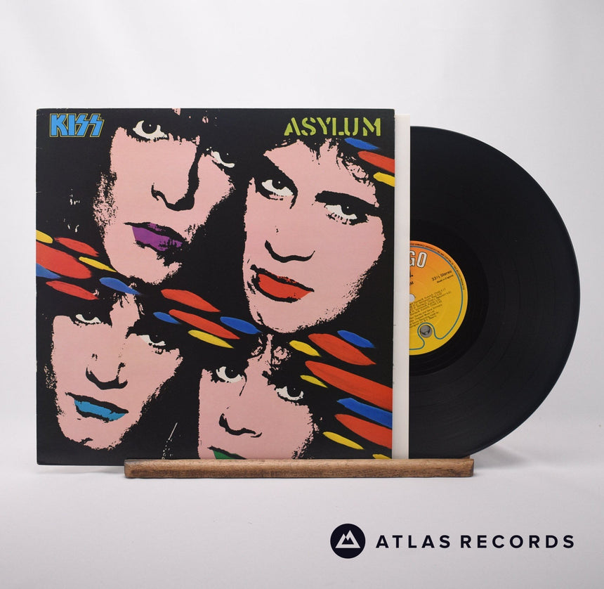 Kiss Asylum LP Vinyl Record - Front Cover & Record