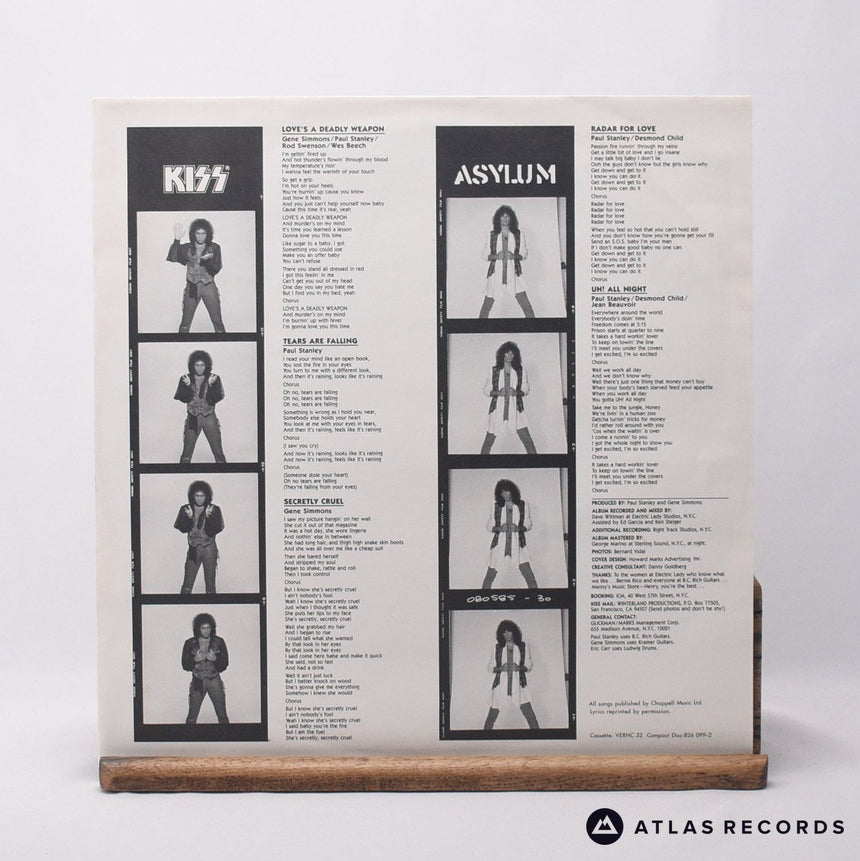 Kiss - Asylum - LP Vinyl Record - EX/VG+