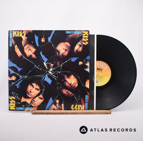 Kiss Crazy Nights LP Vinyl Record - Front Cover & Record