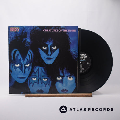 Kiss Creatures Of The Night LP Vinyl Record - Front Cover & Record