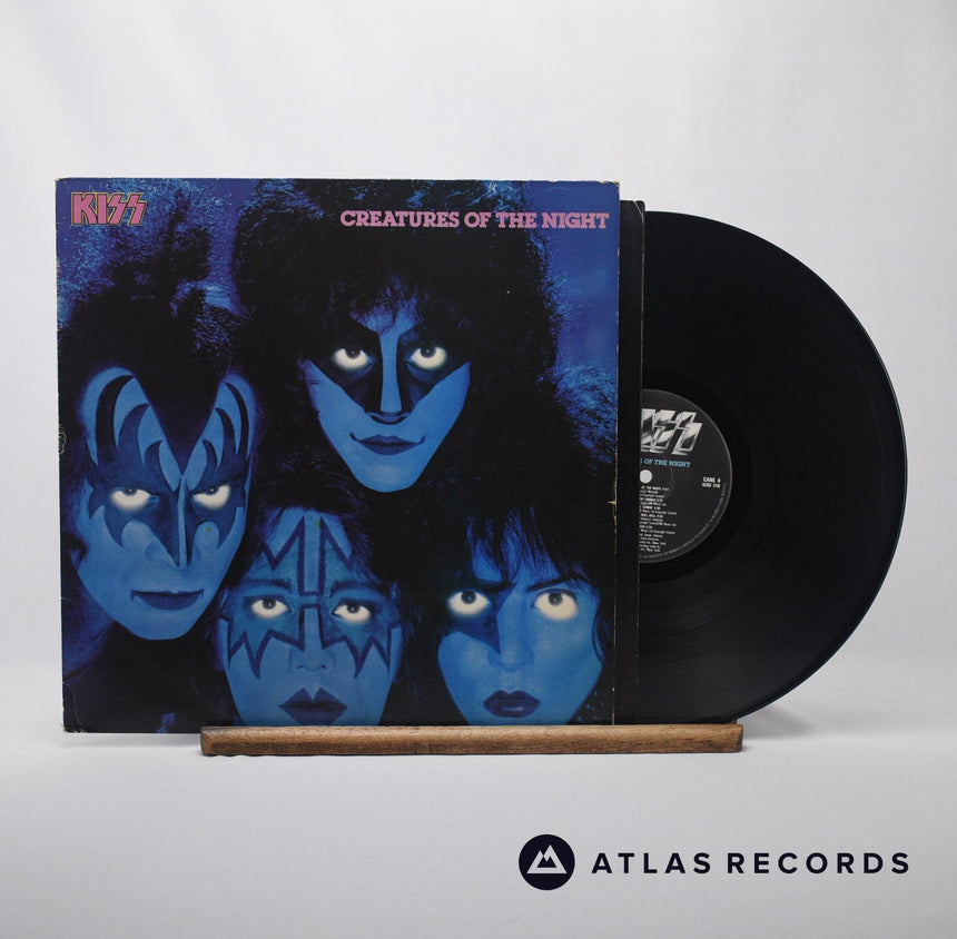 Kiss Creatures Of The Night LP Vinyl Record - Front Cover & Record