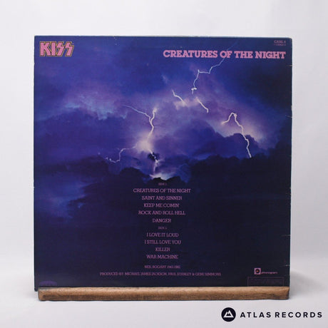 Kiss - Creatures Of The Night - A2 B2 LP Vinyl Record - VG+/EX