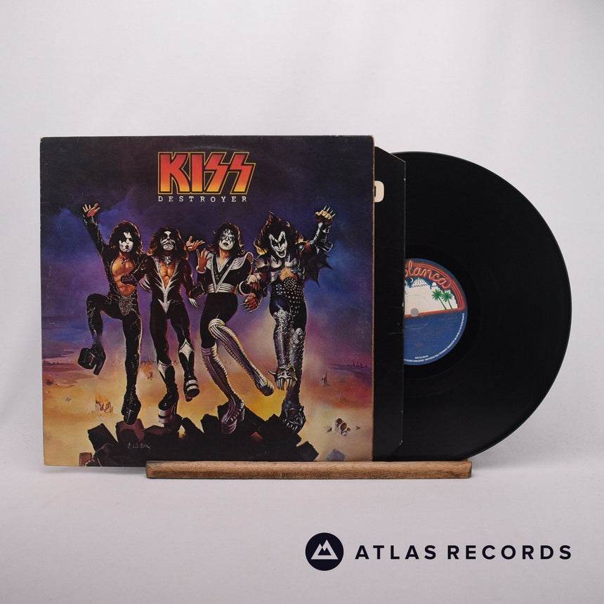 Kiss Destroyer LP Vinyl Record - Front Cover & Record