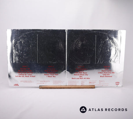 Kiss - Double Platinum - Embossed Sleeve 2 x LP Vinyl Record - VG+/VG+