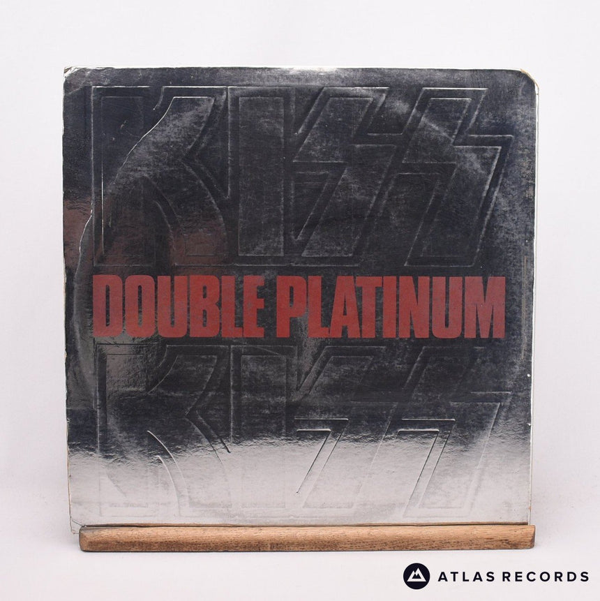 Kiss - Double Platinum - Embossed Sleeve Sterling 2 x LP Vinyl Record - VG+/VG+