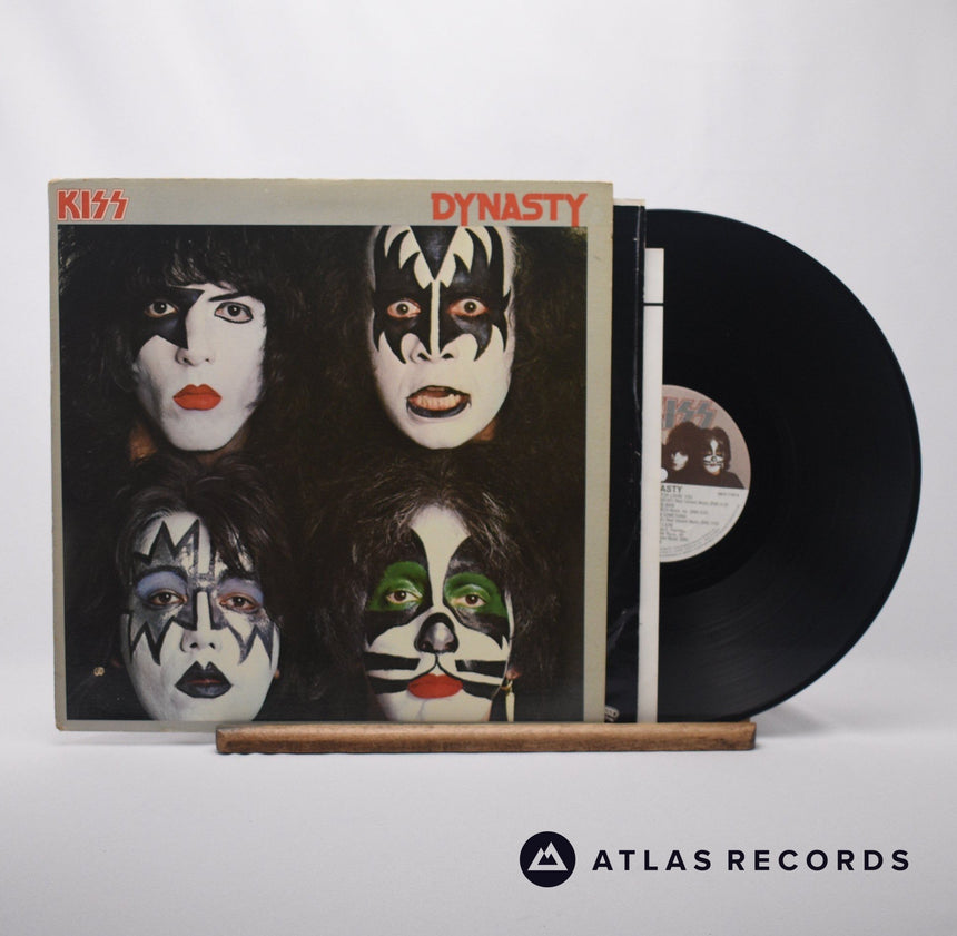 Kiss Dynasty LP Vinyl Record - Front Cover & Record