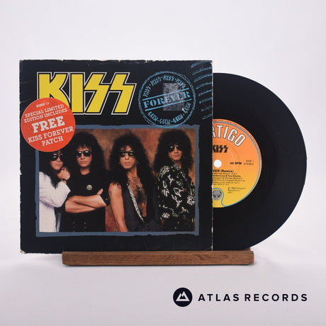 Kiss Forever 7" Vinyl Record - Front Cover & Record