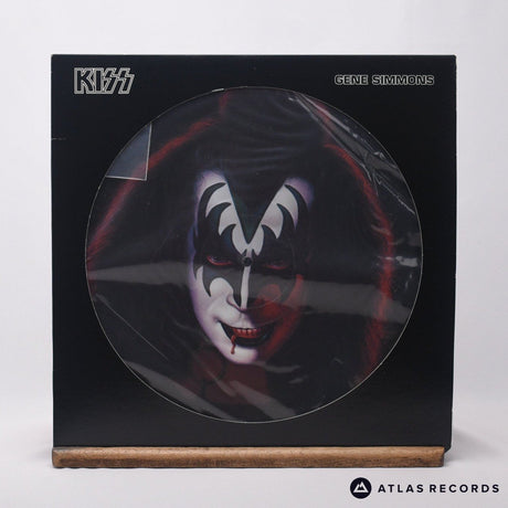 Kiss Gene Simmons LP Vinyl Record - Front Cover & Record