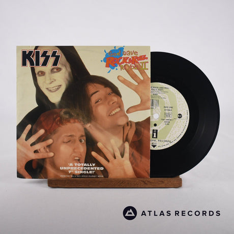 Kiss God Gave Rock & Roll To You II 7" Vinyl Record - Front Cover & Record