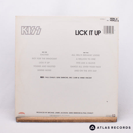 Kiss - Lick It Up - LP Vinyl Record - VG+/VG+