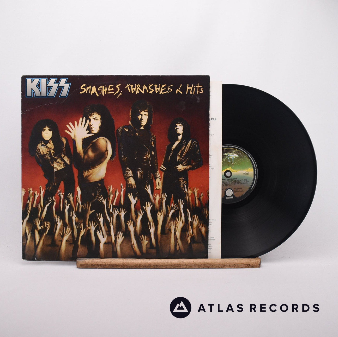 Kiss Smashes, Thrashes & Hits LP Vinyl Record - Front Cover & Record