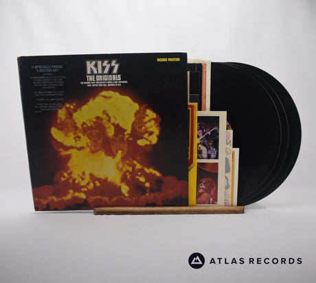 Kiss The Originals 3 x LP Vinyl Record - Front Cover & Record