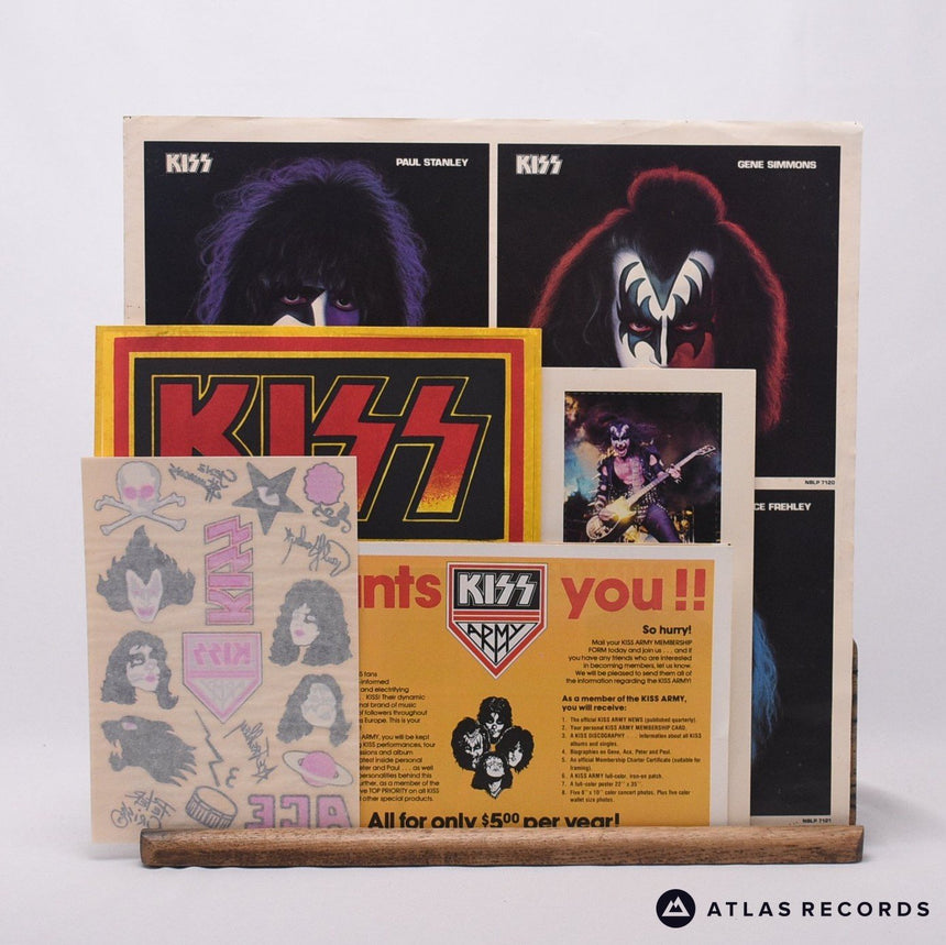 Kiss - The Originals - Booklet First Press Insert 3 x LP Vinyl Record - VG+/VG+