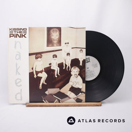 Kissing The Pink Naked LP Vinyl Record - Front Cover & Record