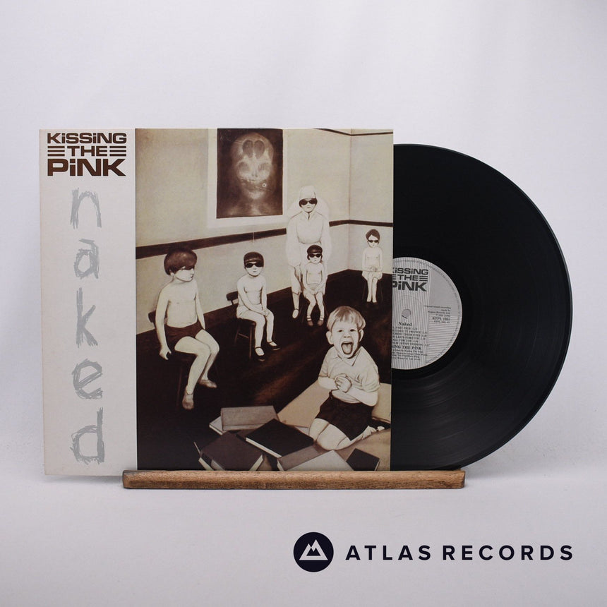 Kissing The Pink Naked LP Vinyl Record - Front Cover & Record