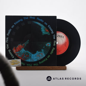 Kissing The Pink Radio On 7" Vinyl Record - Front Cover & Record