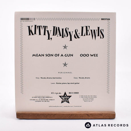 Kitty, Daisy & Lewis - Mean Son Of A Gun - 7" Vinyl Record - EX/NM