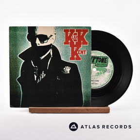 Klark Kent Don't Care 7" Vinyl Record - Front Cover & Record