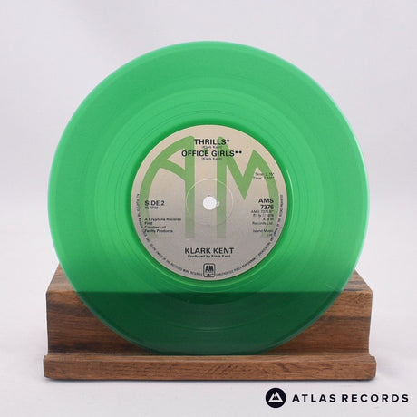 Klark Kent - Don't Care - Green 7" Vinyl Record - EX