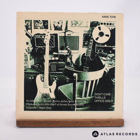 Klark Kent - Don't Care - Green 7" Vinyl Record - EX/EX