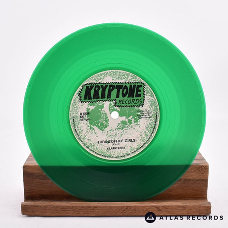 Klark Kent - Don't Care - Green 7" Vinyl Record - VG+/VG+