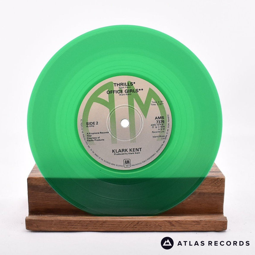 Klark Kent - Don't Care - Green 7" Vinyl Record - EX/NM