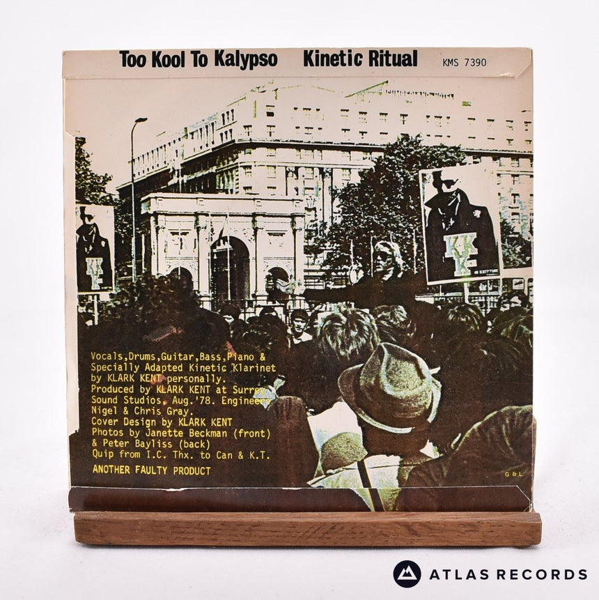 Klark Kent - Too Kool To Kalypso - Green 7" Vinyl Record - EX/EX