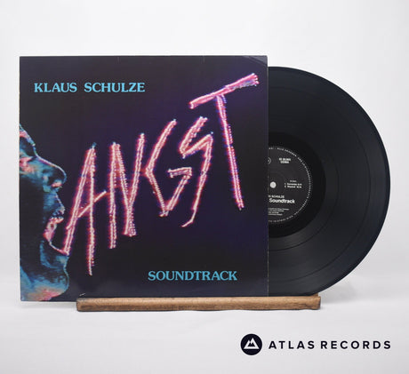 Klaus Schulze Angst LP Vinyl Record - Front Cover & Record