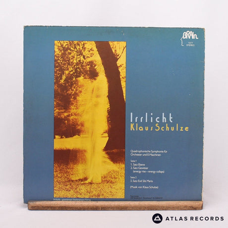 Klaus Schulze - Irrlicht - Reissue Germany LP Vinyl Record - VG+/VG+