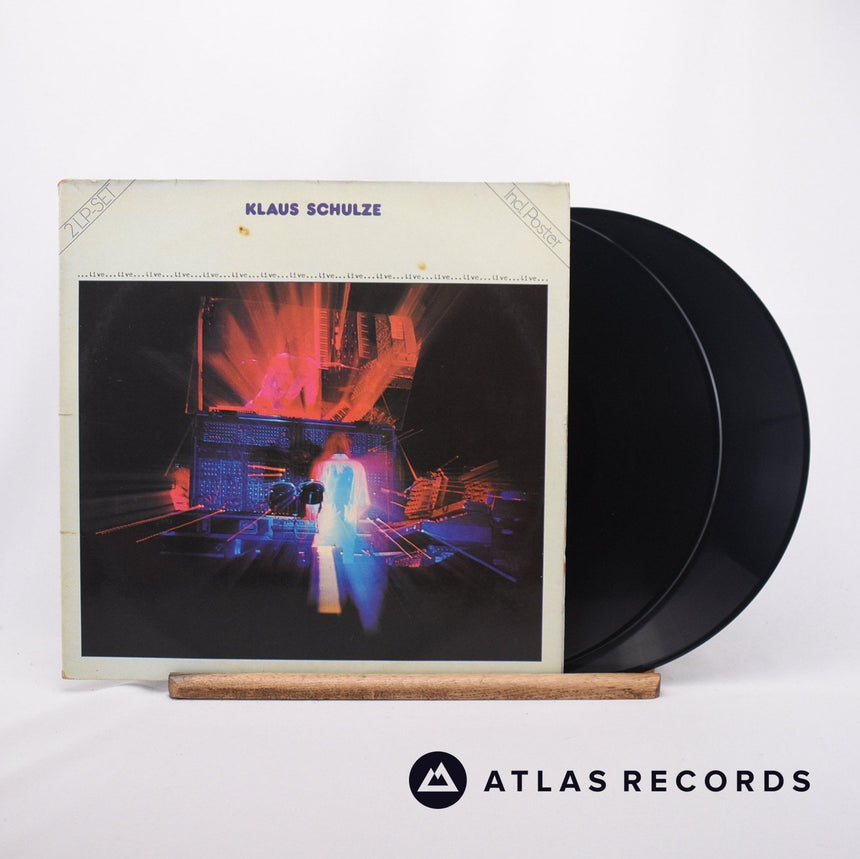 Klaus Schulze ...Live... 2 x LP Vinyl Record - Front Cover & Record